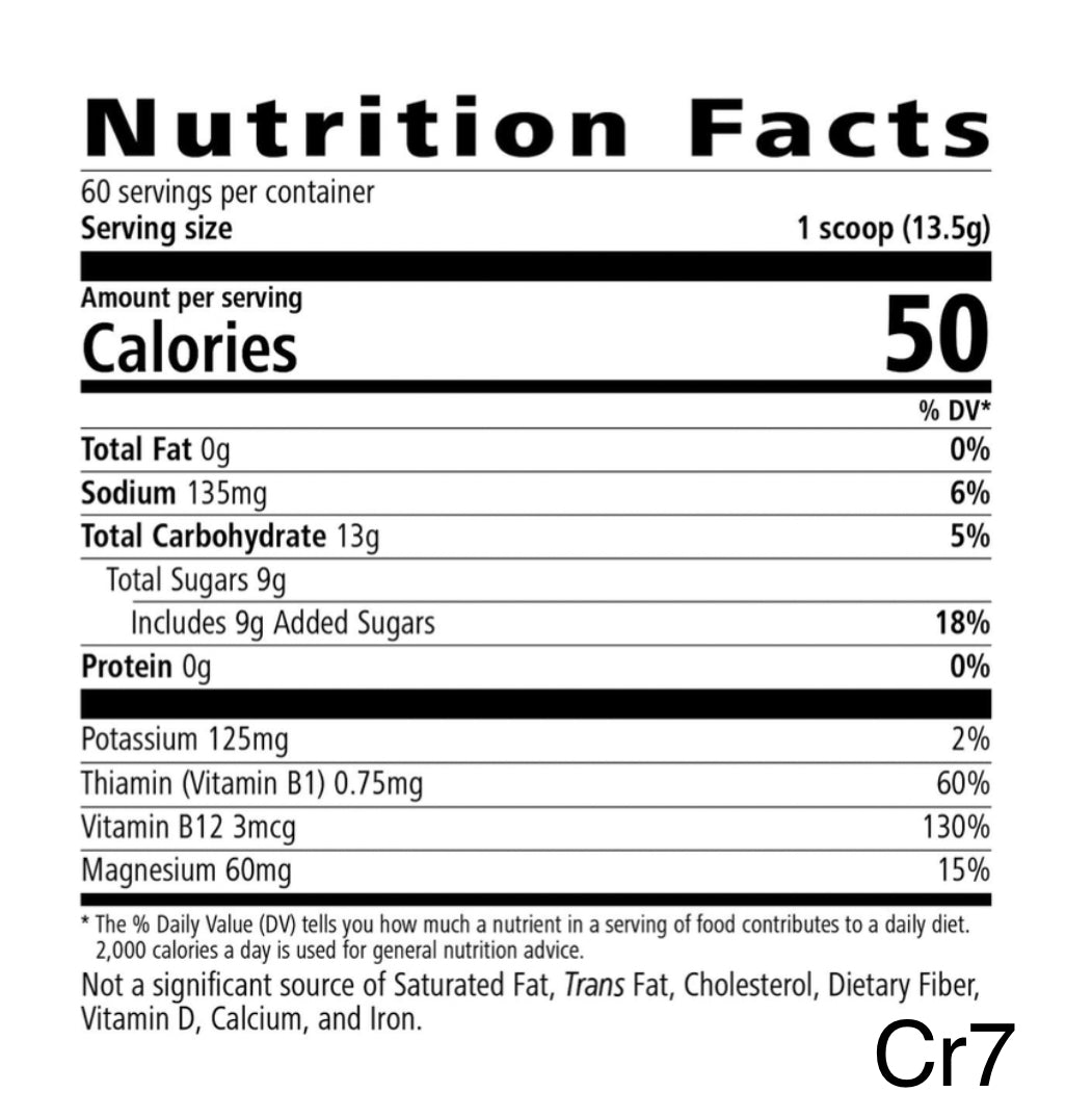 Purple peach Mega Energy Tea